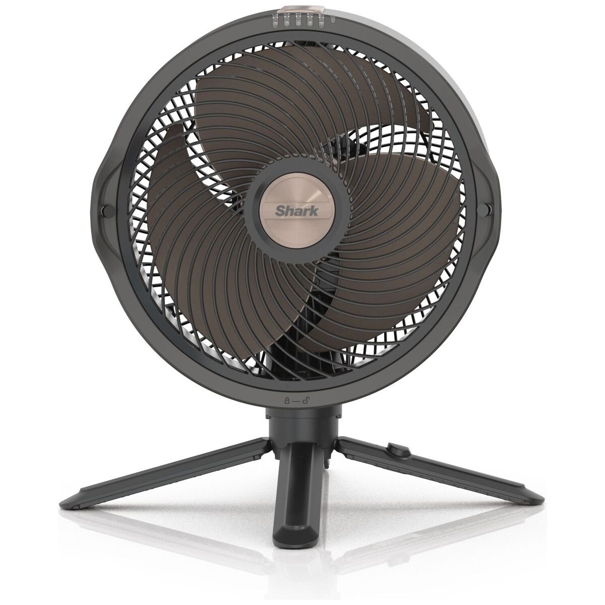 Shark FlexBreeze ProMist Misting Tower Fan - 5 Speeds, Corded or Cordless Use, Charcoal - FA302ANZ