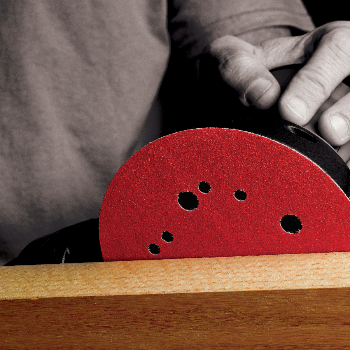 Diablo 125mm Mixed Grit Abrasive Random Orbital Sheets 10 Pack - Red - SuperSaverAU - view 4