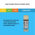White Knight Rust Guard Touch Up Spray Paint 300g Primrose Gloss