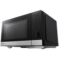 Panasonic 29L inverter microwave oven - 1000W, black with stainless steel trim, 17 auto menus - NN-SD38QSQPQ