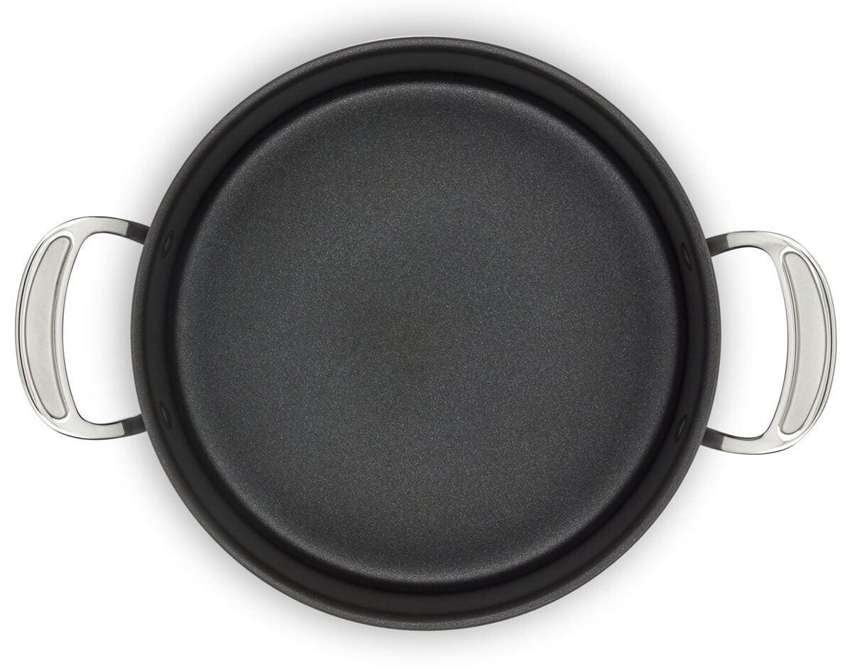 Tefal Jamie Oliver 24cm Titanium Non-stick Induction Stewpot - Hard-anodised Black - H9024644