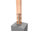 Vuepro M16 Concealed Thread Bolt 2 Pack - 150mm x 230mm - Strong & Easy Install - SuperSaverAU - view 2
