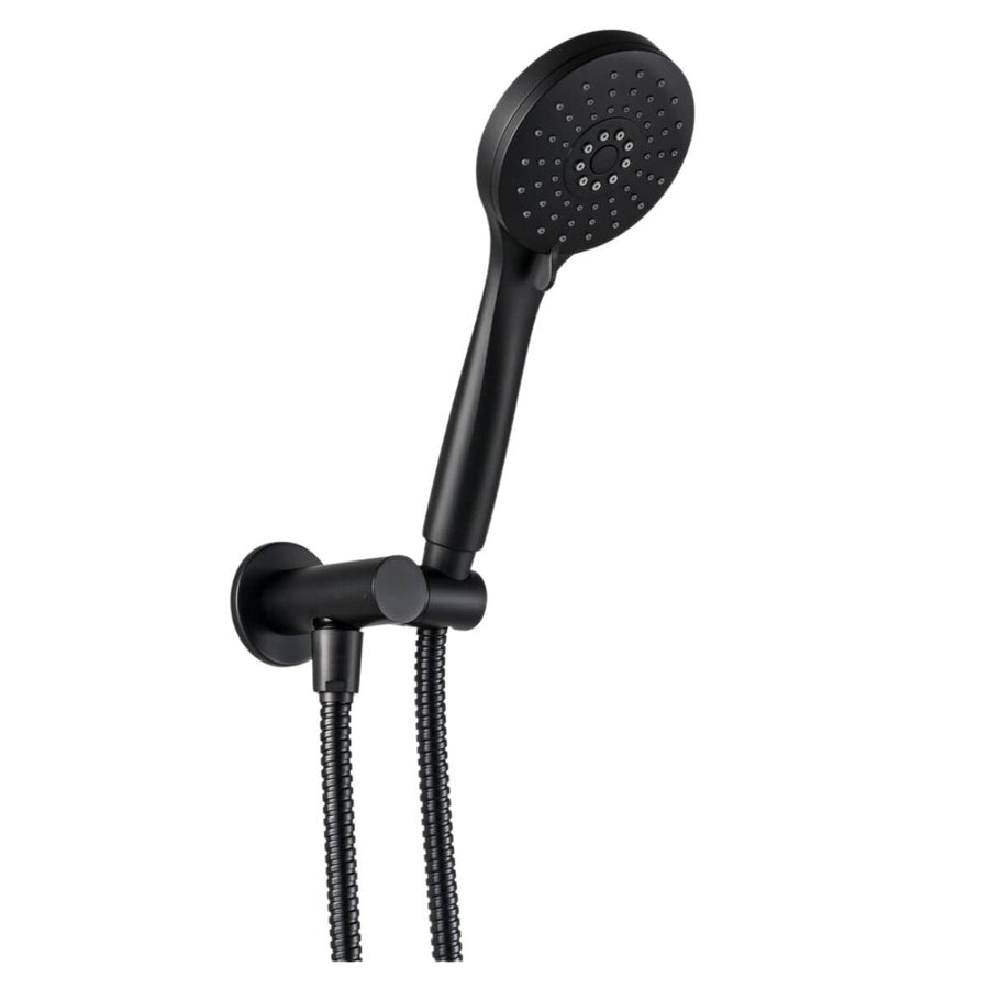 Rogerseller Tonic Hand Shower on Integrated Union - Matte Black - Australian Made - 3506003211