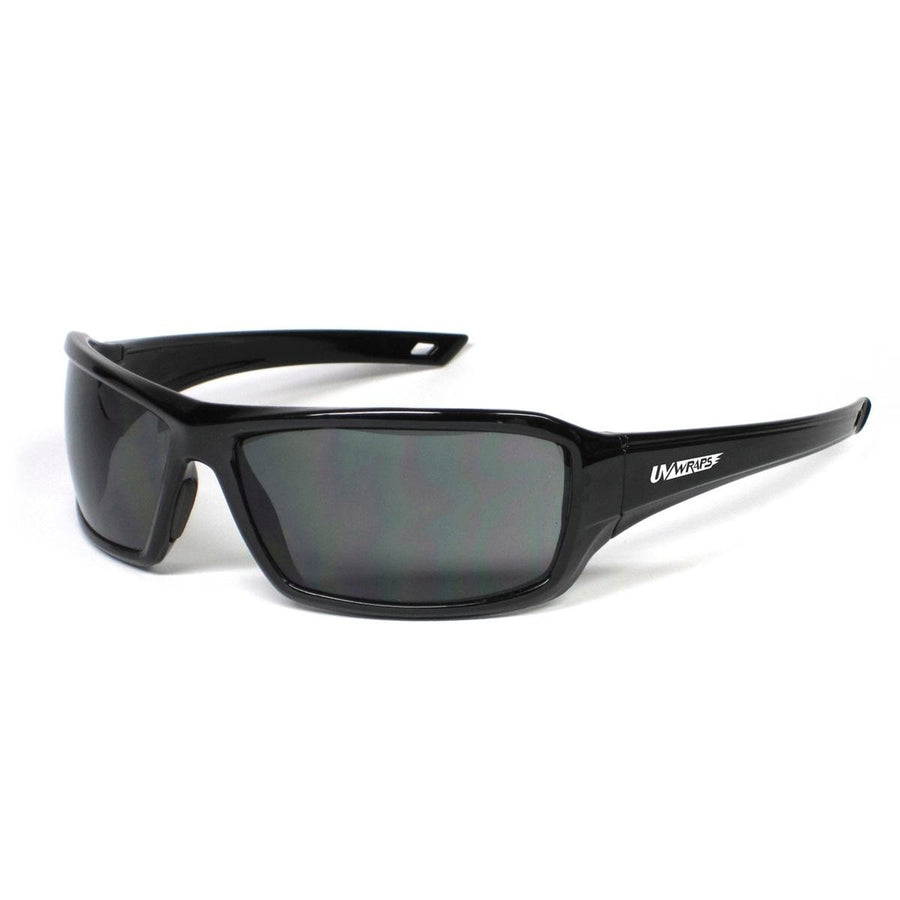 Uv Wraps Polarised Safety Sunglasses - 140mm - Polycarbonate - UV Protection - SuperSaverAU - view 1