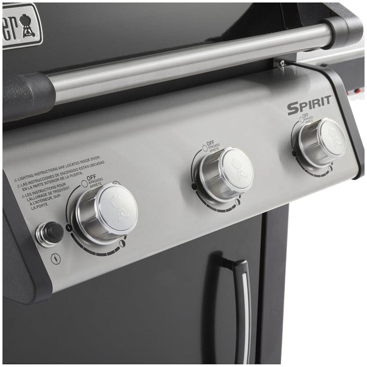 Weber Spirit EX-315 Smart BBQ LPG - 3 Burner - WiFi Connected - Black - K46512424
