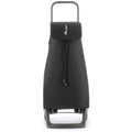 Rolser Jet LN Joy 2 wheel folding trolley - Black - Lightweight aluminium chassis - R-JET001-1023