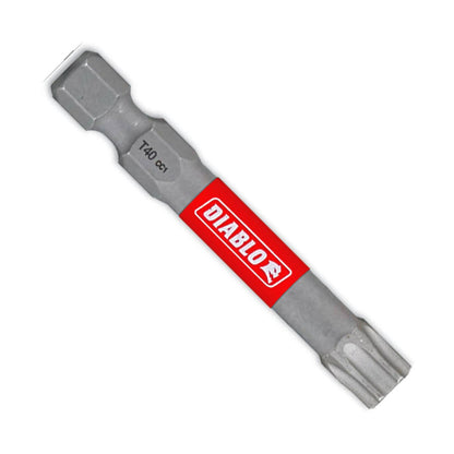 Diablo Power Bit T40 2" - 2 Pack - Extreme Durability - Impact Resistance