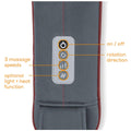 Beurer Deluxe 3D Shiatsu Back and Neck Massager - Eight 3D Massage Heads - Heat Function - MG151
