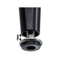 Adoored 230mm Black Tapered Metal Legs - Steel - Easy Installation - Durable - SuperSaverAU - view 3