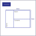 Packz 110 x 75mm Carton Labels - 60 Pack