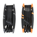 Craftright 17 Piece Hex Key Set Chrome Vanadium Steel Metric and Imperial