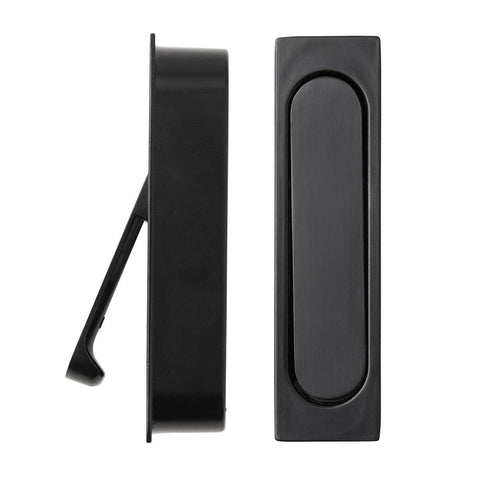 Delf Pull Handle - 26mm x 93mm - Zinc Alloy - Matt Black Finish - SuperSaverAU - view 1