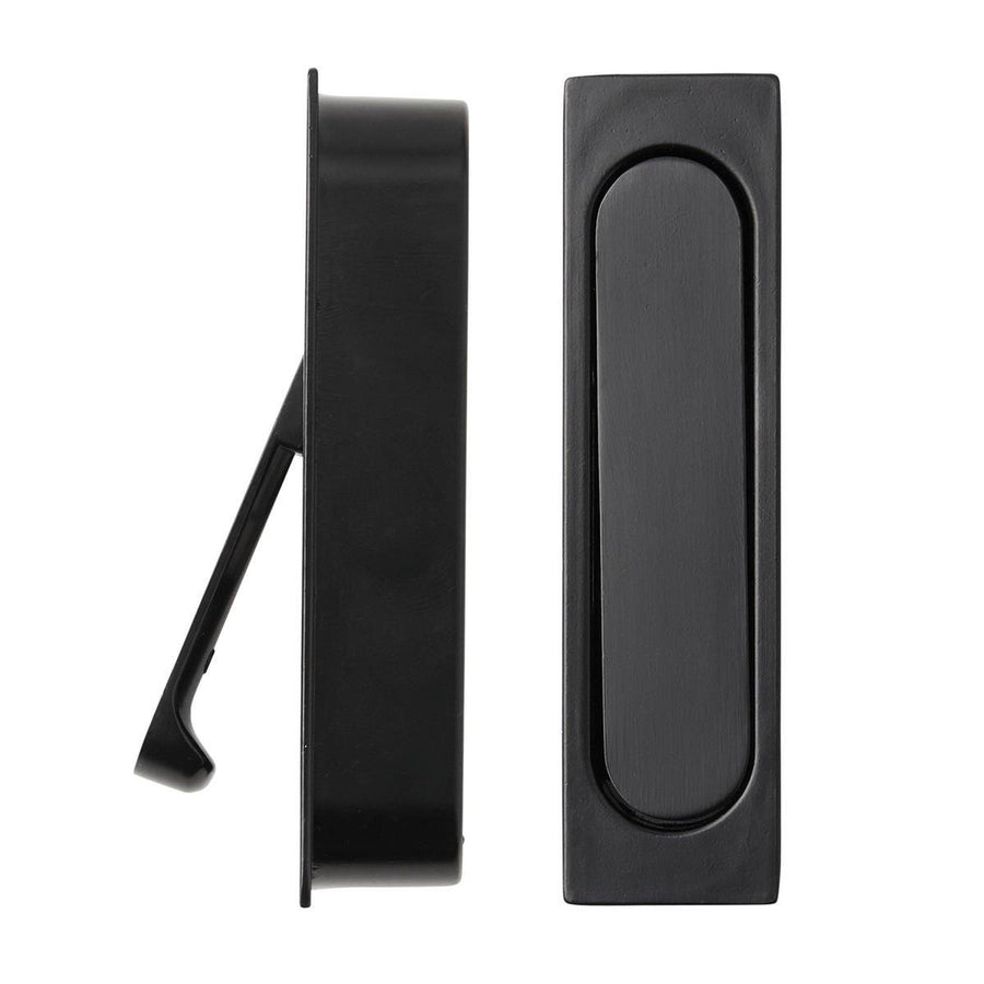 Delf Pull Handle - 26mm x 93mm - Zinc Alloy - Matt Black Finish - SuperSaverAU - view 1