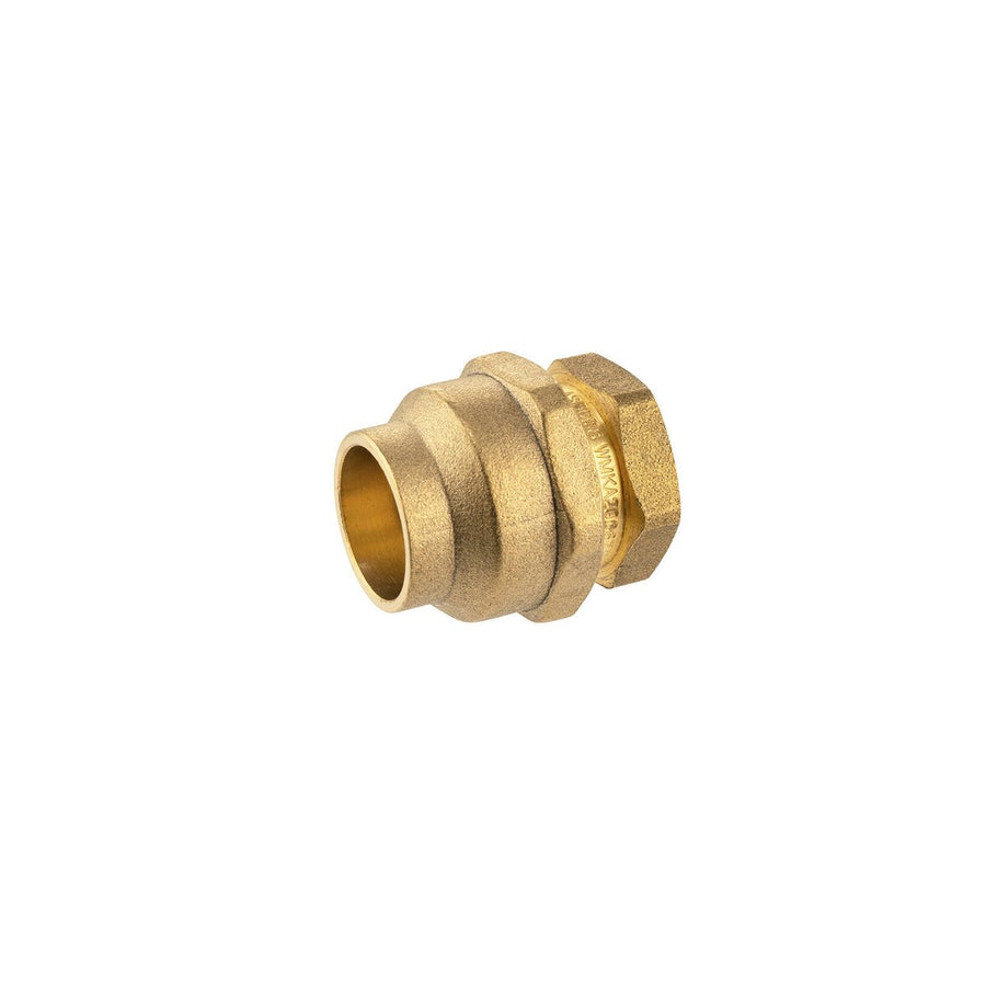Brasshards Brass Flared Compression Union 20fl x 20fl - Lead-Free - Durable - SuperSaverAU - view 1