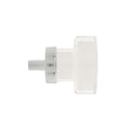 Prestige 32mm Crystal Knob - Brushed Nickel - Aluminium - Timeless Design - SuperSaverAU - view 2