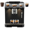 Beko CaffeExperto automatic espresso machine with steam wand - black - 3 cup sizes - CEG7302B