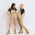 Green Hip All Women Overalls Khaki Size 10 Women's Cotton Bib and Brace