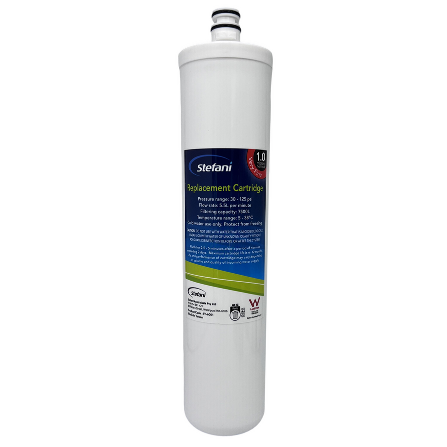 Stefani 1.0 Micron Under Counter Carbon Water Filter Replacement Cartridge
