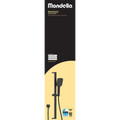 Mondella Wels Multifunction Rail Shower 9L/min 1180mm Black Matte - SuperSaverAU - view 4