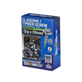 Bremick Hex Cladding Screw 12g x 25mm - 100 Pack - Corrosion Resistant - SuperSaverAU - view 1