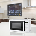 Mistral 25L Digital Microwave - 850W - White - 60-Minute Timer - Child Lock - SuperSaverAU - view 3
