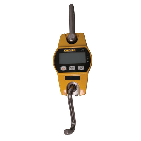 Gorilla 300kg Crane Scale - Stainless Steel - 300kg Capacity - Durable - SuperSaverAU - view 1
