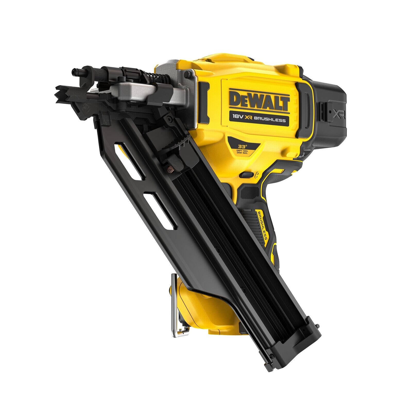 DeWALT 18V XR 5.0Ah Brushless Cordless 2 Piece Nailer Kit DCZ244P1-XE