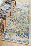 Rug Culture Evoke Runner Rug 400x80cm - Multi-coloured Power Loomed Polypropylene - EVO-266-MULT-400X80