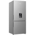 Hisense 415L Bottom Mount Fridge - Non-Plumbed Water Dispenser, Stainless Steel, 5 Star Energy - HRBM419SW