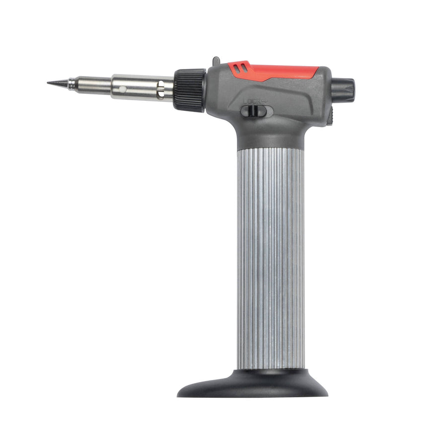 Tradeflame Handyman Soldering Torch Kit with Gas, 4 Interchangeable Tips