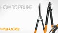 Fiskars Large Aluminium Bypass Pruner, 26mm Cut, 70mm Steel Blade, Corrosion-Resistant, Snap Lock
