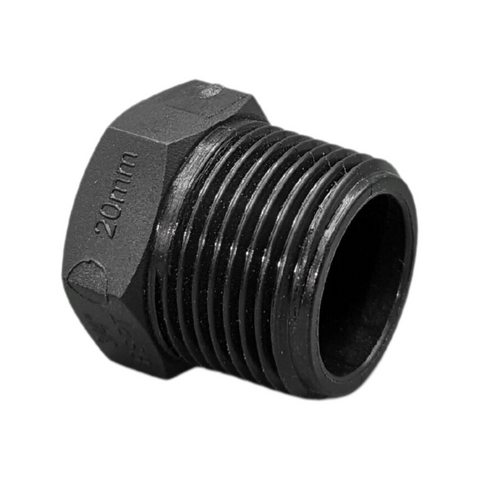 GD Watermark 1/2 Poly Irrigation Plug 15mm Glass Reinforced Nylon Durable - SuperSaverAU - view 1