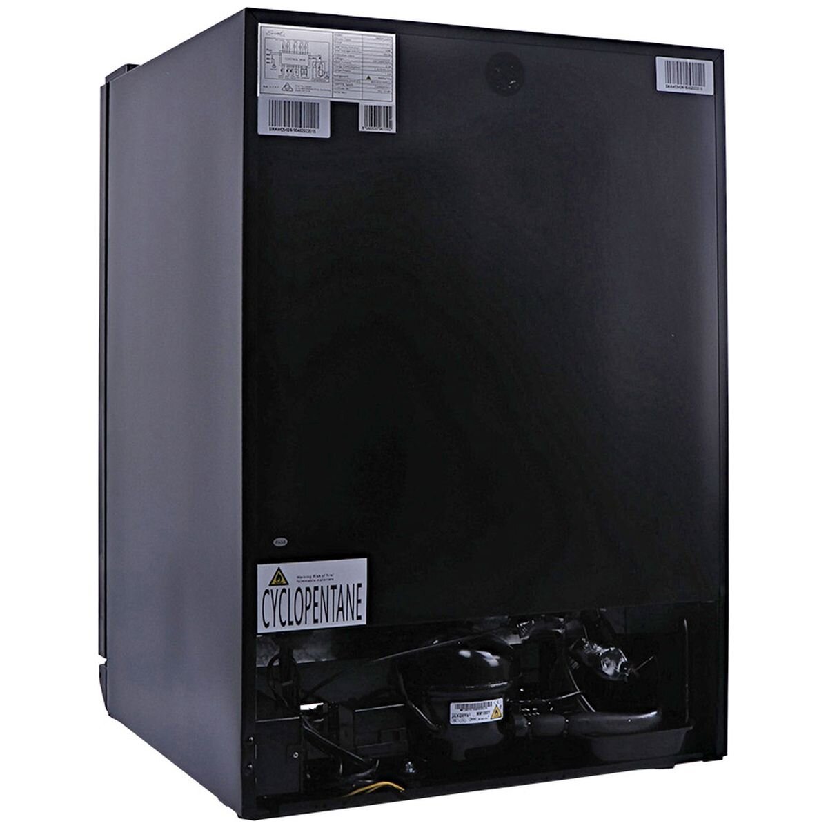 Smart 154L Dual Zone 46 Bottle Underbench Wine Fridge - Black, Active Carbon Filter - SMAWC54DN