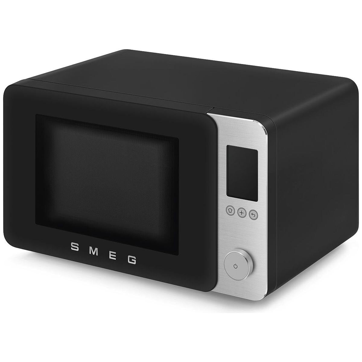 Smeg 27L Combi Microwave Oven 900W - Matte Black - Air Fry - 25 Auto Recipes - MOC02BLMAU