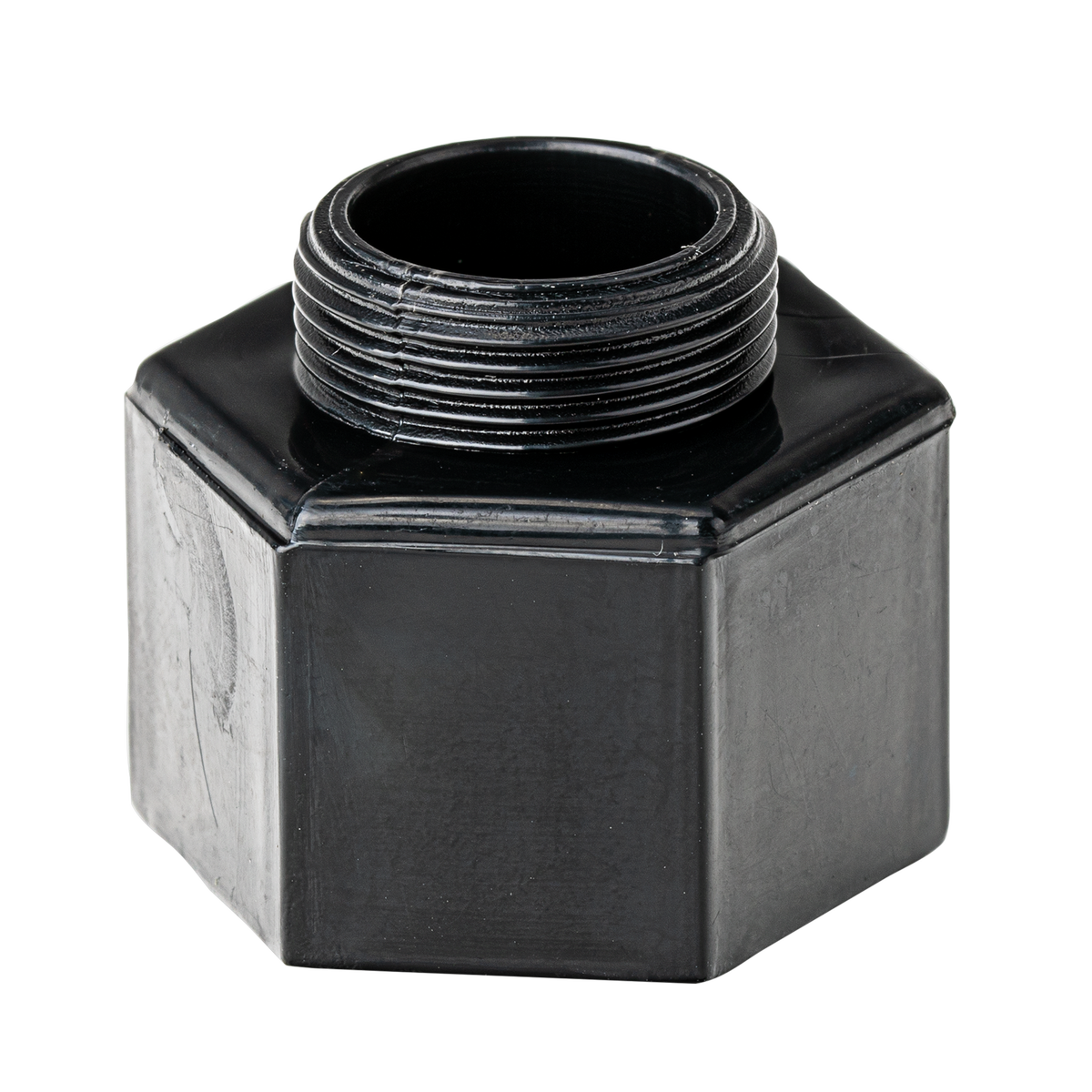 K Rain 15mm Bsp Hex Head Shrub Nozzle Adaptor 5 Pack - Black - SuperSaverAU - view 1