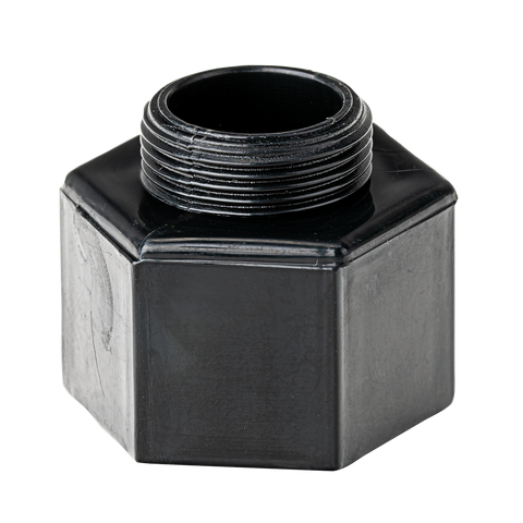 K Rain 15mm Bsp Hex Head Shrub Nozzle Adaptor 5 Pack - Black - SuperSaverAU - view 1
