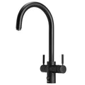 InSinkErator Multitap 4N1 Filtered Boiling and Ambient Water Tap - Black - Mains Hot and Cold - 4005JVB