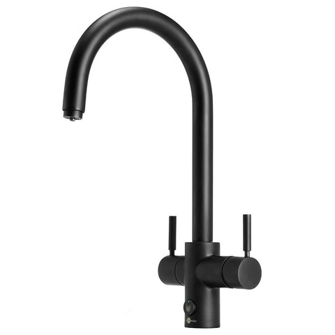 InSinkErator Multitap 4N1 Filtered Boiling and Ambient Water Tap - Black - Mains Hot and Cold - 4005JVB