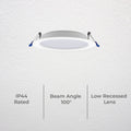 Deta 120mm x8 Series Tri Colour Dimmable LED Downlight - 9W 11W 13W - SuperSaverAU - view 3