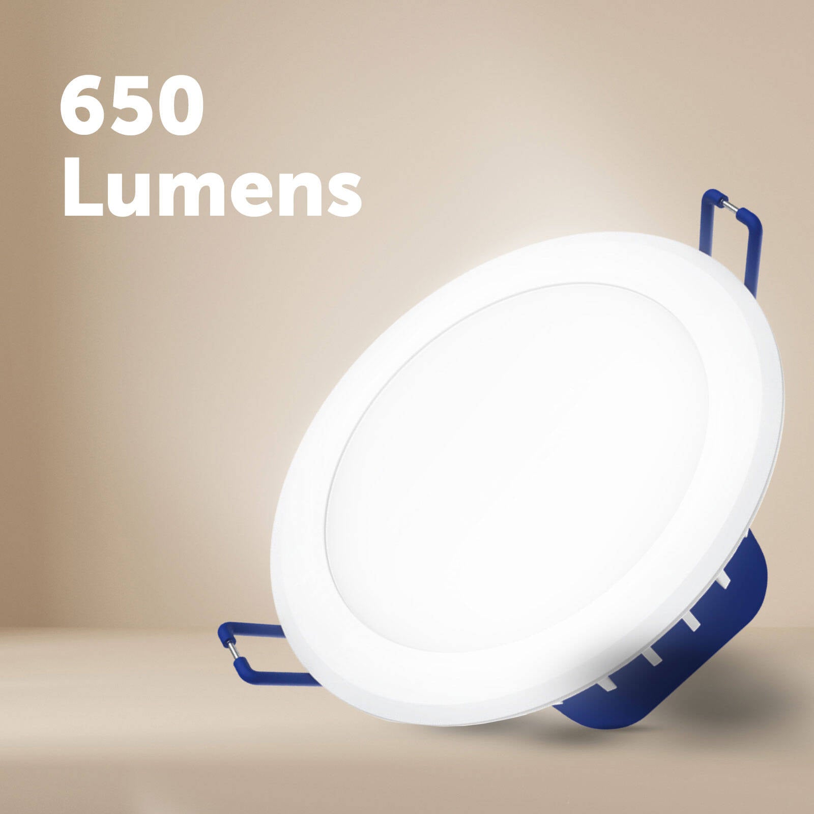 DETA 7W 650lm Grid Connect Smart RGB+CCT LED Downlight 240V White DET910HA