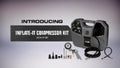 Ozito 1100W Inflate It Compressor Kit - 180 L/min - Oil Free - Portable - SuperSaverAU - view 5