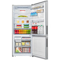 Hisense 415L Bottom Mount Fridge - Non-Plumbed Water Dispenser, Stainless Steel, 5 Star Energy - HRBM419SW