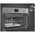 Smeg Compact Classic Steam 100 Oven - 40L Net, Stainless Steel, Combi Steam, Air Fry - SOA4302S3X