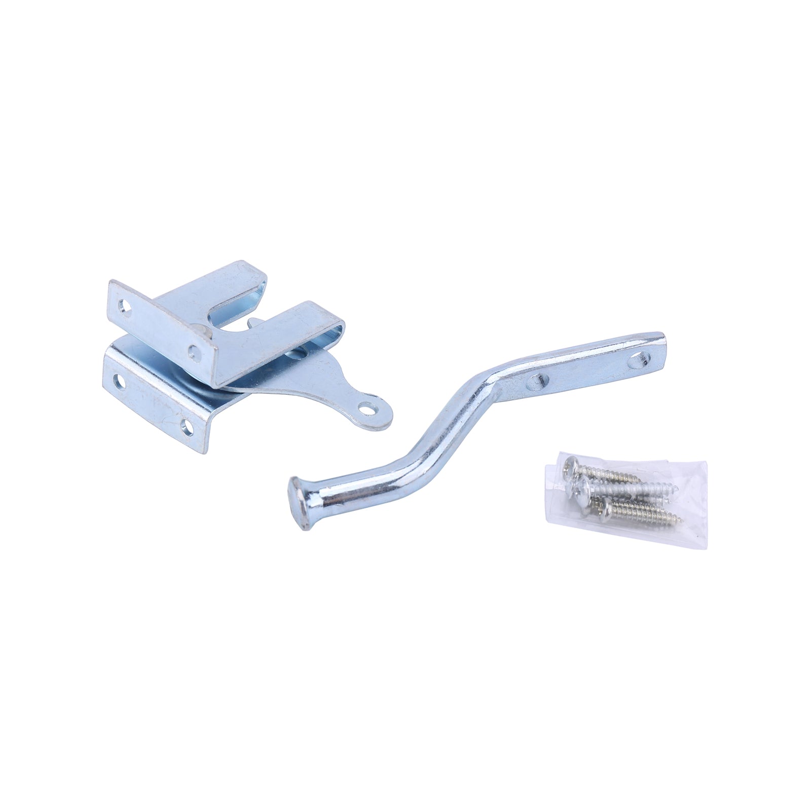 Syneco 35mm Zinc Plated Steel Gate Latch, Improved Pattern