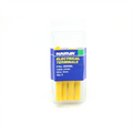 Narva 5-6mm Yellow Flared Vinyl Fully Insulated Cable Joiners (Butt Splice), 8 Pack