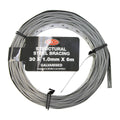 Airco Structural Galvanised Strapping 30mm x 1mm x 6m - Durable Bracing - SuperSaverAU - view 1