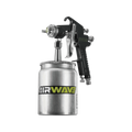 Ryobi Suction Feed Spray Gun - 600ml - Lightweight - DIY Painting - SuperSaverAU - view 1