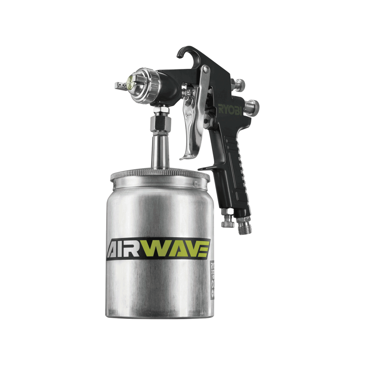 Ryobi Suction Feed Spray Gun - 600ml - Lightweight - DIY Painting - SuperSaverAU - view 1