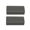 Everhang Ceramic Block Magnet 47 x 22mm 2 Pack Lightweight Strong - SuperSaverAU - view 1