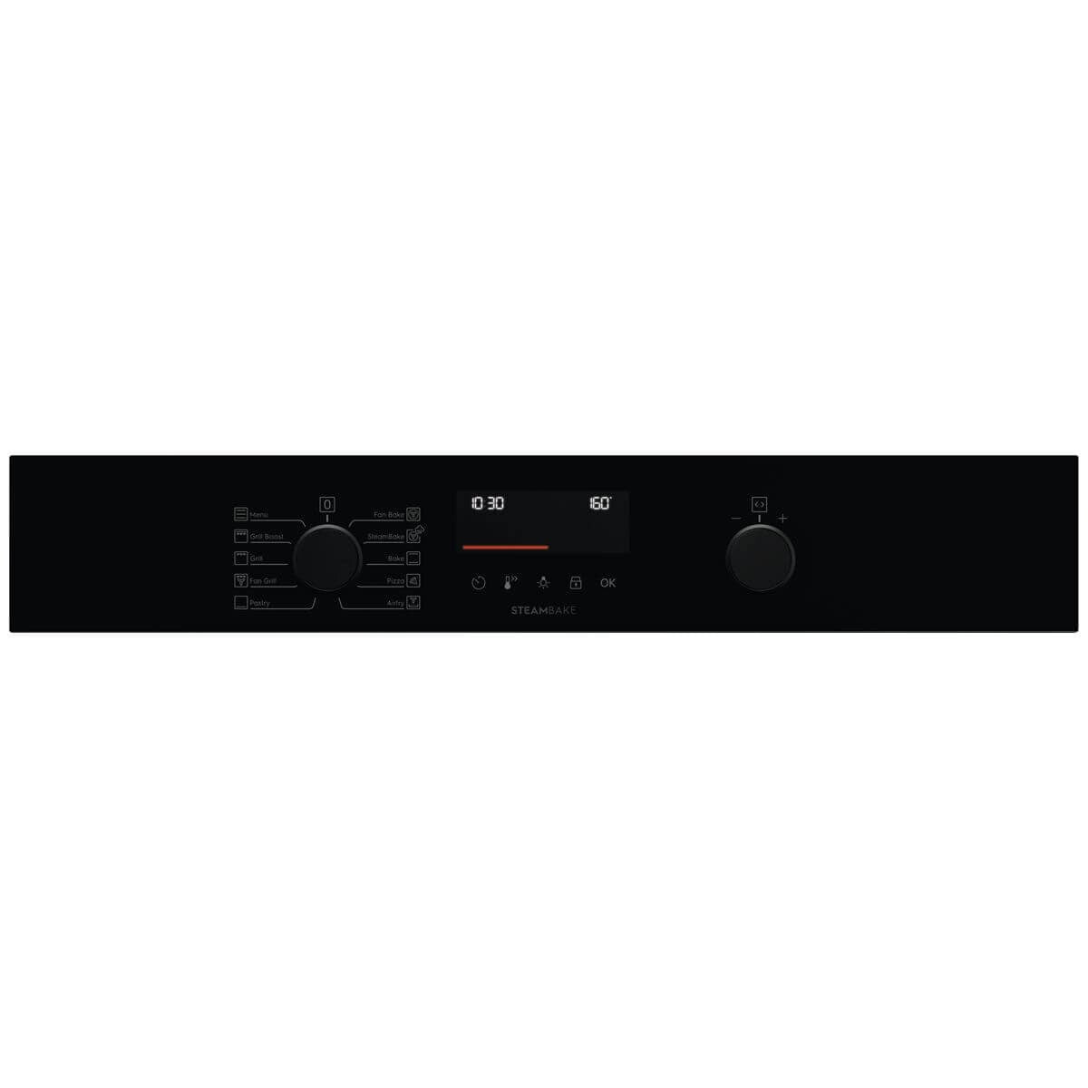 Electrolux 60cm Series 500 Pyrolytic Oven - 80L Dark Stainless Steel - SteamBake and AirFry - EVEP6515DF